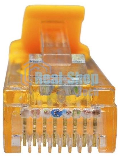 Патч-корд Suprlan 10-0164 UTP RJ-45 вил.-вилка RJ-45 cat.5e 3м желтый LSZH 24AWG