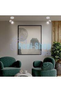 Светильник Hiper Светильник встраиваемый белый + Хром H078-1 Поворотный, мощность ламп до 50Вт Размер 13х27