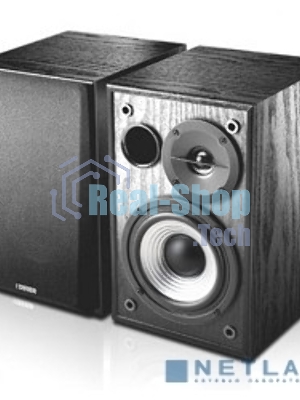 Колонки Edifier R980T темное дерево/черный Активные, 2 x 12W RMS, 70-18000Гц, дерево