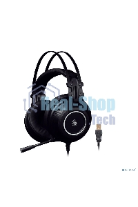 Гарнитура проводная с микрофоном A4 Bloody G528C черный 1.8м мониторы USB оголовье (G528C)