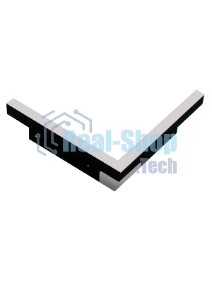 Светильник светодиодный угловой GL3982 BK черный IP20 24W 4200K 48V 300*300*45