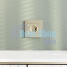 Рамка на 1 пост Slab (шампань софт) W0012911