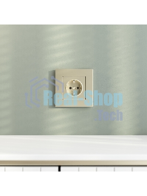 Рамка на 1 пост Slab (шампань софт) W0012911