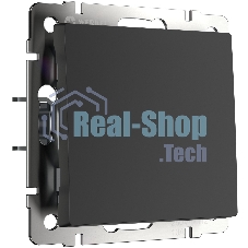 Кнопка звонка Werkel W1114508 (черный матовый)
