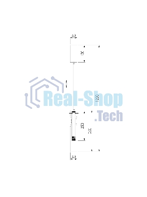 50254/1 LED/ подвесной светильник/ латунь