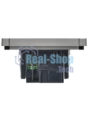 Розетка IEK FORTE&PIANO USB A+C 3,1А FP550 сталь