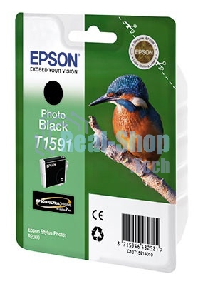 Картридж струйный Epson C13T15914010 фото черный (850 стр) для Epson St Ph R2000