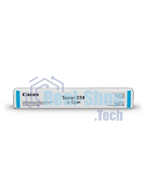 Картридж лазерный Canon 034 (9453B001) голубой (12000 стр.) для Canon iR C1225iF