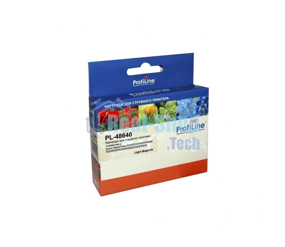 Картридж струйный ProfiLine PL-48640 для принтеров Epson StylusPhoto R200/R220/R300/R300M/R320/R325/R340/RX500/RX600/RX620 Light Magenta водн