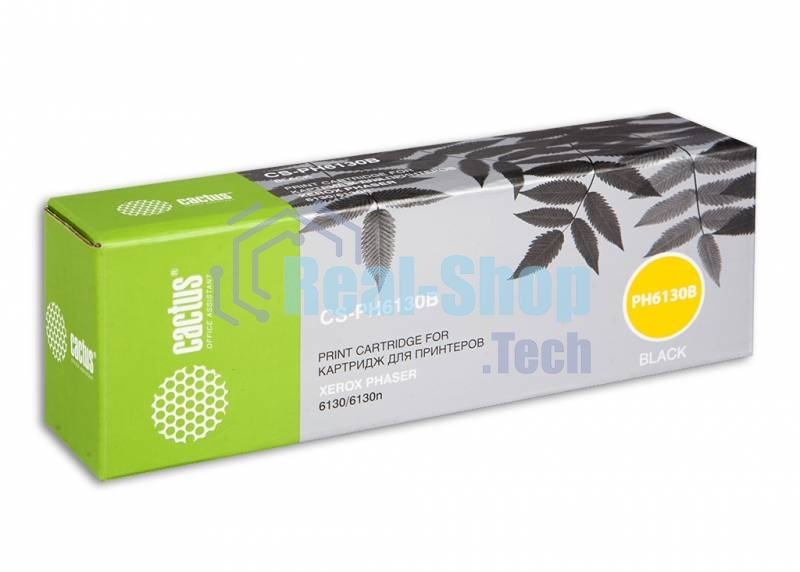 Картридж лазерный Cactus CS-PH6130B (106R01285) черный (2500 стр.) для Xerox 6130/6130n