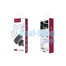 Автомобильный держатель для смартфона Hoco CA23, на дефлектор, магнитный, черный