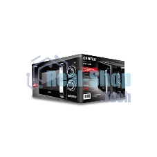 Микроволновая печь Centek CT-1575 черный, 20 л, 700 Вт, переключатели - поворотный механизм