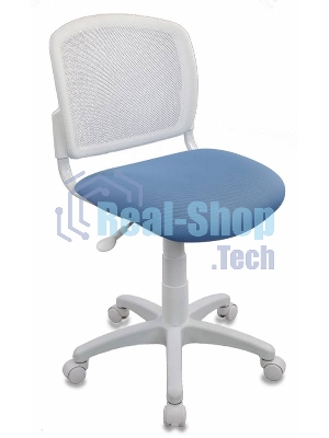 Кресло Бюрократ CH-W296NX/26-24 белый, сетка, 120 кг