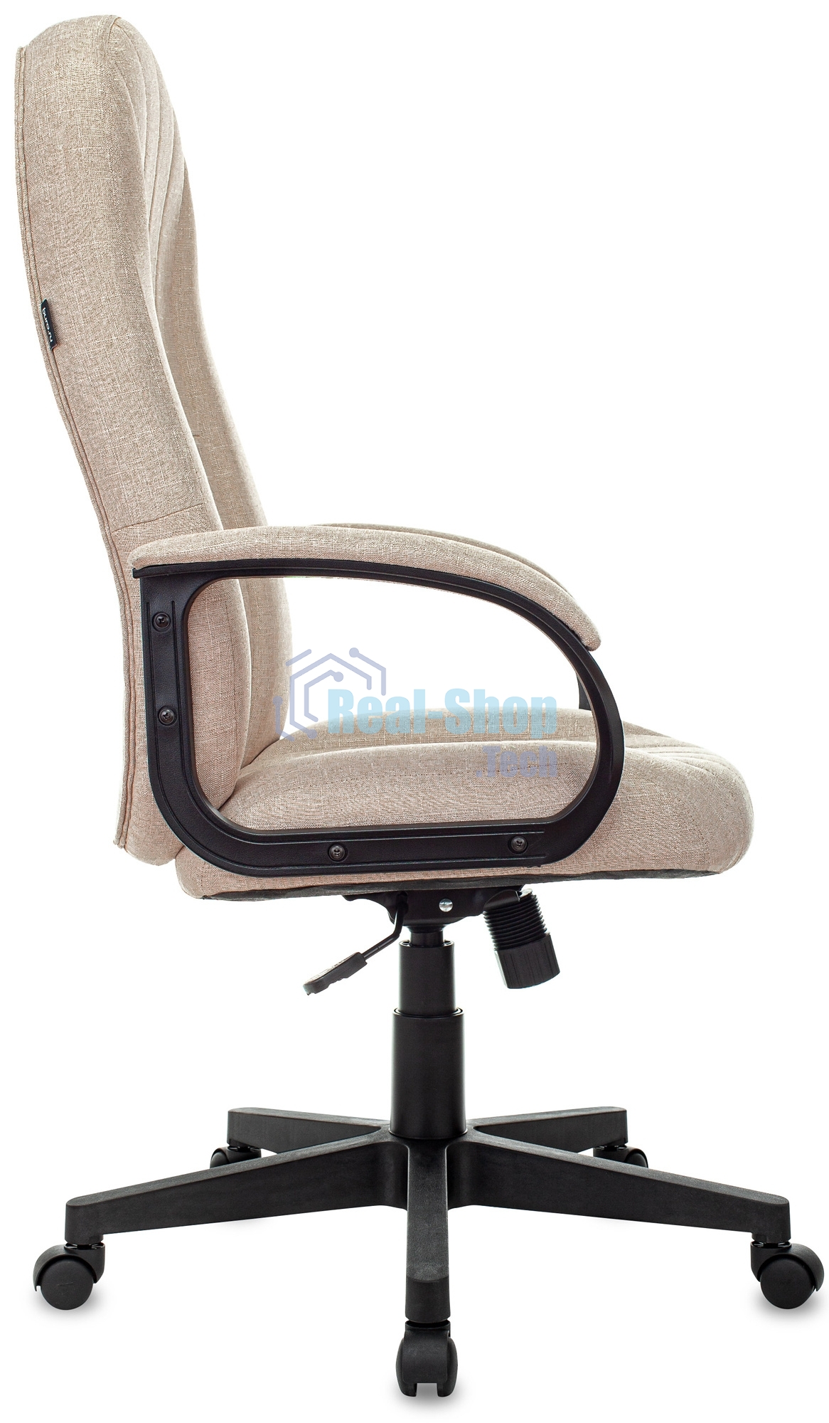 Кресло руководителя Бюрократ T-898AXSN бежевый 38-402, крестовина пластик