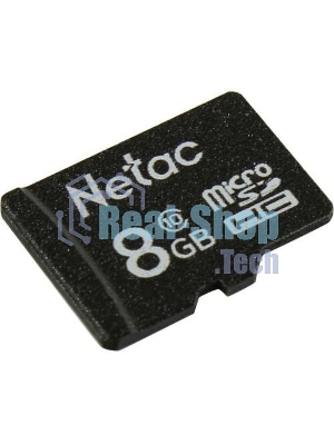 Флеш карта microSDHC 8Gb Netac P500 NT02P500STN-008G-S (без SD адаптера) 80Mb/s