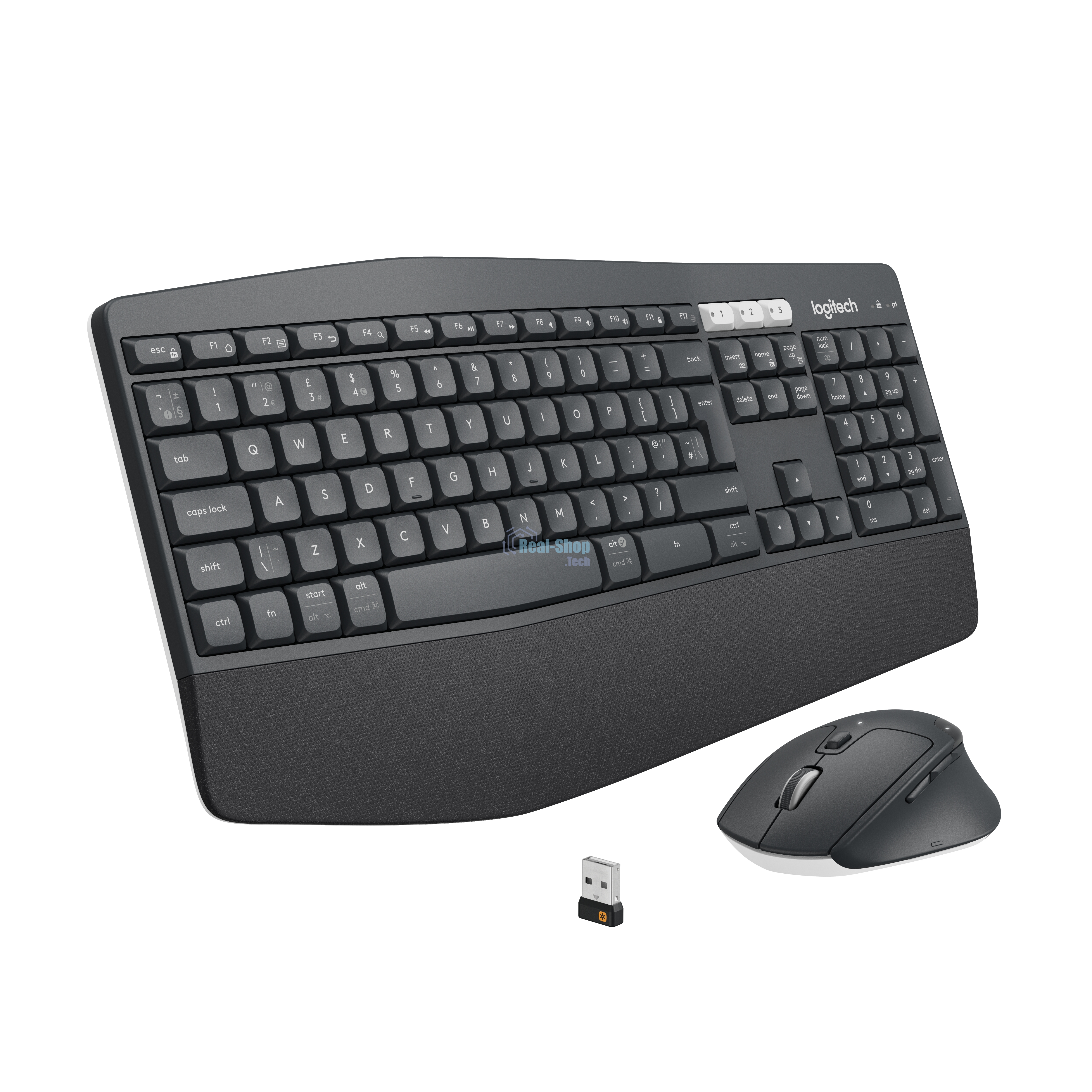 Комплект клавиатура + мышь Logitech Wireless Desktop MK850 Performance Retail