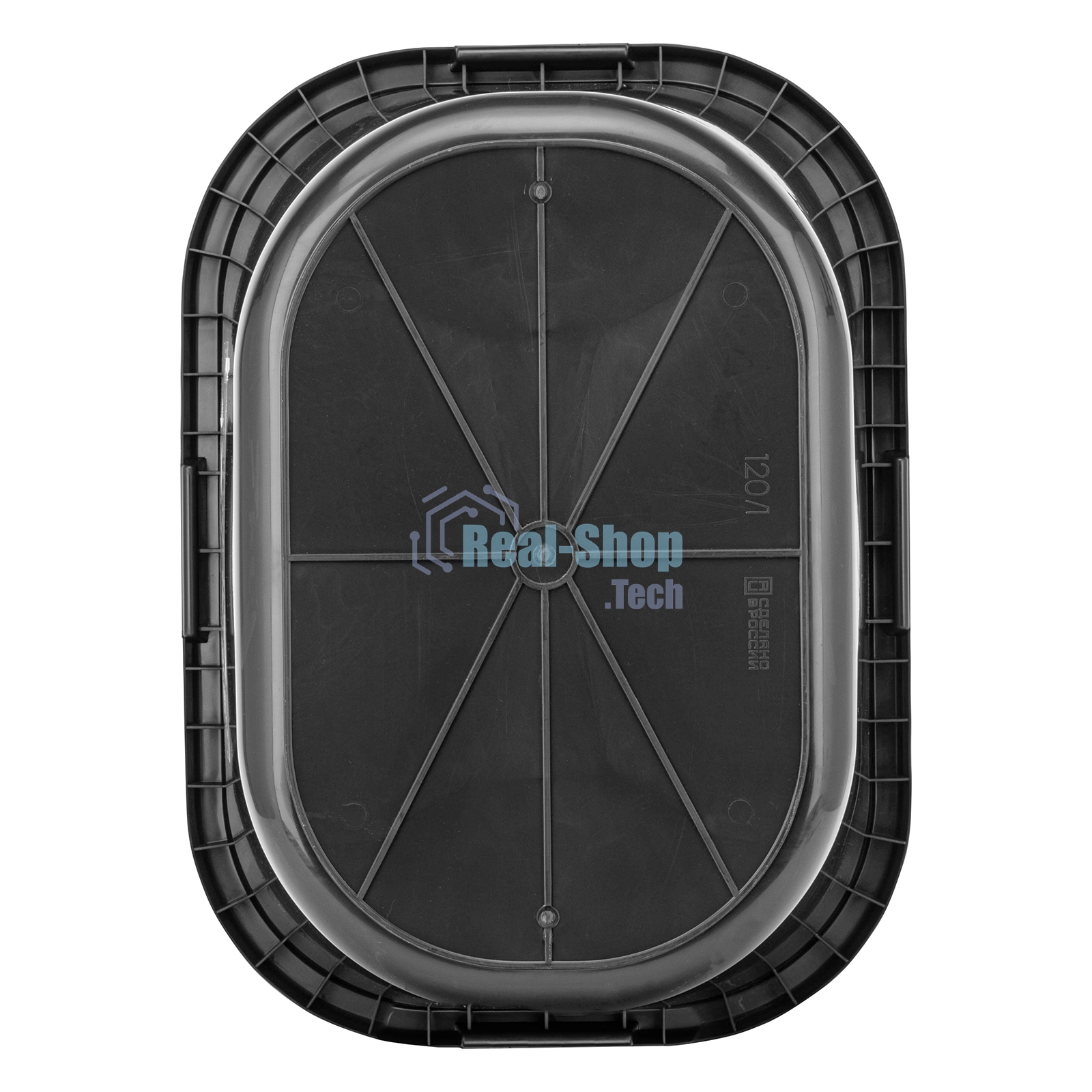 Таз строительный Matrix прямоугольный универсальный, 120л, ударопрочный