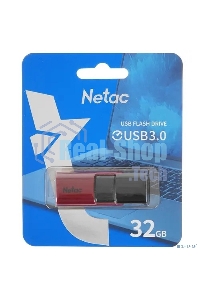 Флешка USB Netac U182 красный 32 Gb NT03U182N-032G-30RE, USB 3.0