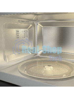 Микроволновая печь встраиваемая Gorenje BMI201AG1X нержавеющая сталь, 20 л, 800 Вт, переключатели - поворотный механизм/кнопки