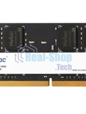 Оперативная память NETAC Basic, DDR4, 4GB (1x4GB), 2666MHz, CL19, SO-DIMM
