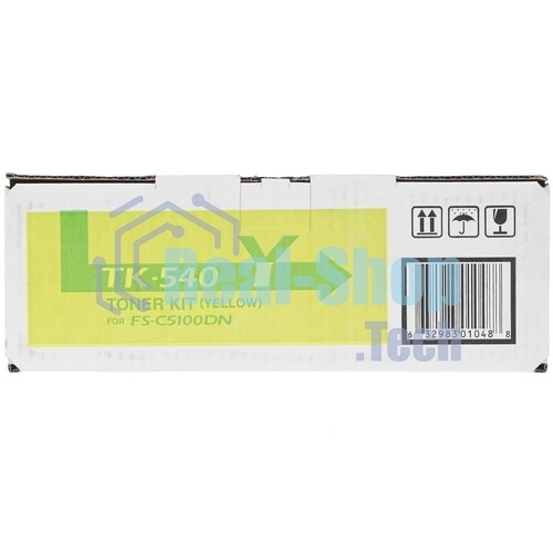 Картридж лазерный Kyocera-Mita TK-540Y желтый для FS-C5100DN (4 000 стр.)