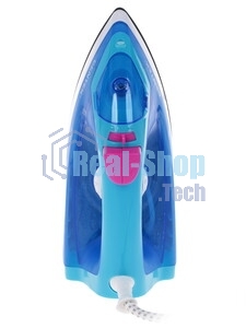 Утюг Centek CT-2348 синий/белый, 1600 Вт, 20 г/мин, 80 г/мин, 200 мл