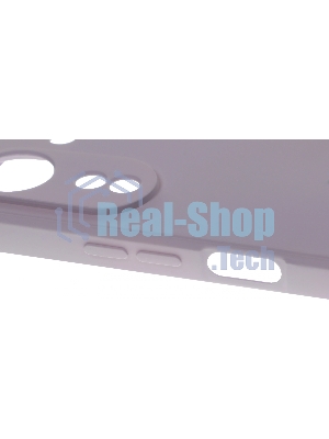 Чехол (клип-кейс) BoraSCO для Xiaomi Poco C65 Microfiber Case лавандовый
