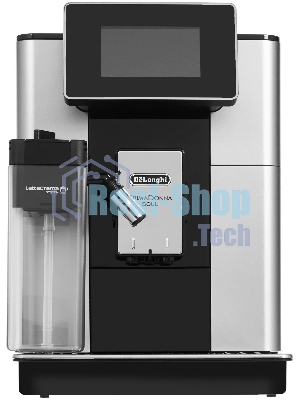 Кофемашина автоматическая DeLonghi ECAM610.55.SB черный/серебристый, исп. кофе - молотый/зерновой, 2.2 л, 1450 Вт, 19 Бар