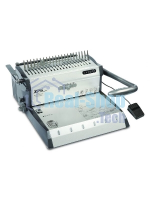 Переплетчик Gladwork XP5 A4/перф.30л.сшив/макс.500л./пластик.+метал.пруж.-51мм)/электр.