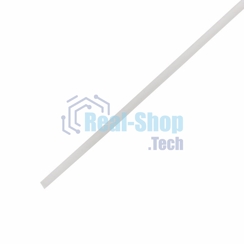 Термоусаживаемая трубка Rexant 8,0/4,0 мм, прозрачная, упаковка 50 шт. по 1 м