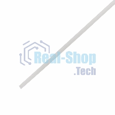 Термоусаживаемая трубка Rexant 8,0/4,0 мм, прозрачная, упаковка 50 шт. по 1 м