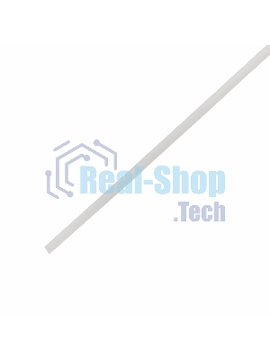 Термоусаживаемая трубка Rexant 8,0/4,0 мм, прозрачная, упаковка 50 шт. по 1 м