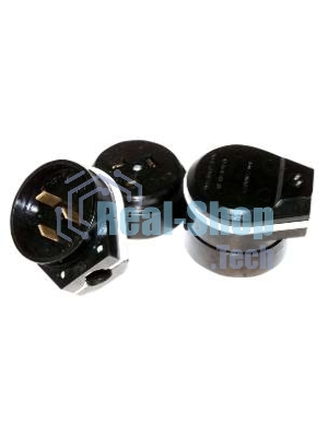 Разъем РШ-ВШ 32А 220В черный РВШ 32-001