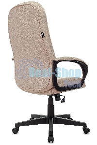 Кресло руководителя Бюрократ T-898AXSN бежевый 38-402, крестовина пластик