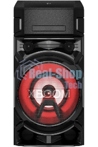 Микросистема LG ON77DK черный/CD/CDRW/DVD/DVDRW/FM/USB/BT