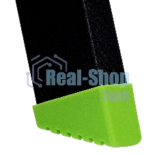 Стремянка Сибртех 3 ступени, стальной профиль, алюминиевые ступени