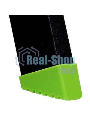 Стремянка Сибртех 3 ступени, стальной профиль, алюминиевые ступени