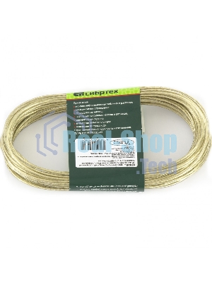 Трос Сибртех металлополимерный прозрачный ПР-2,0