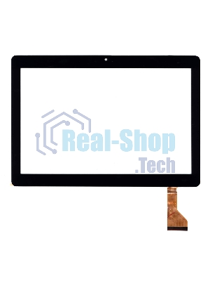 Сенсорное стекло (тачскрин) Turbopad 1015 (2019), черное