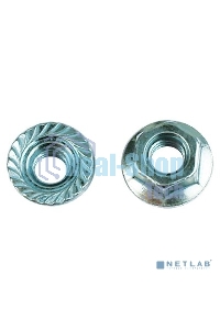 Гайка М10 с насечкой (уп. 100 шт) ДКС CM101000