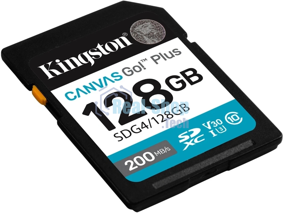Флеш карта SDXC 128Gb Kingston SDG4/128Gb Canvas Go! Plus w/o adapter