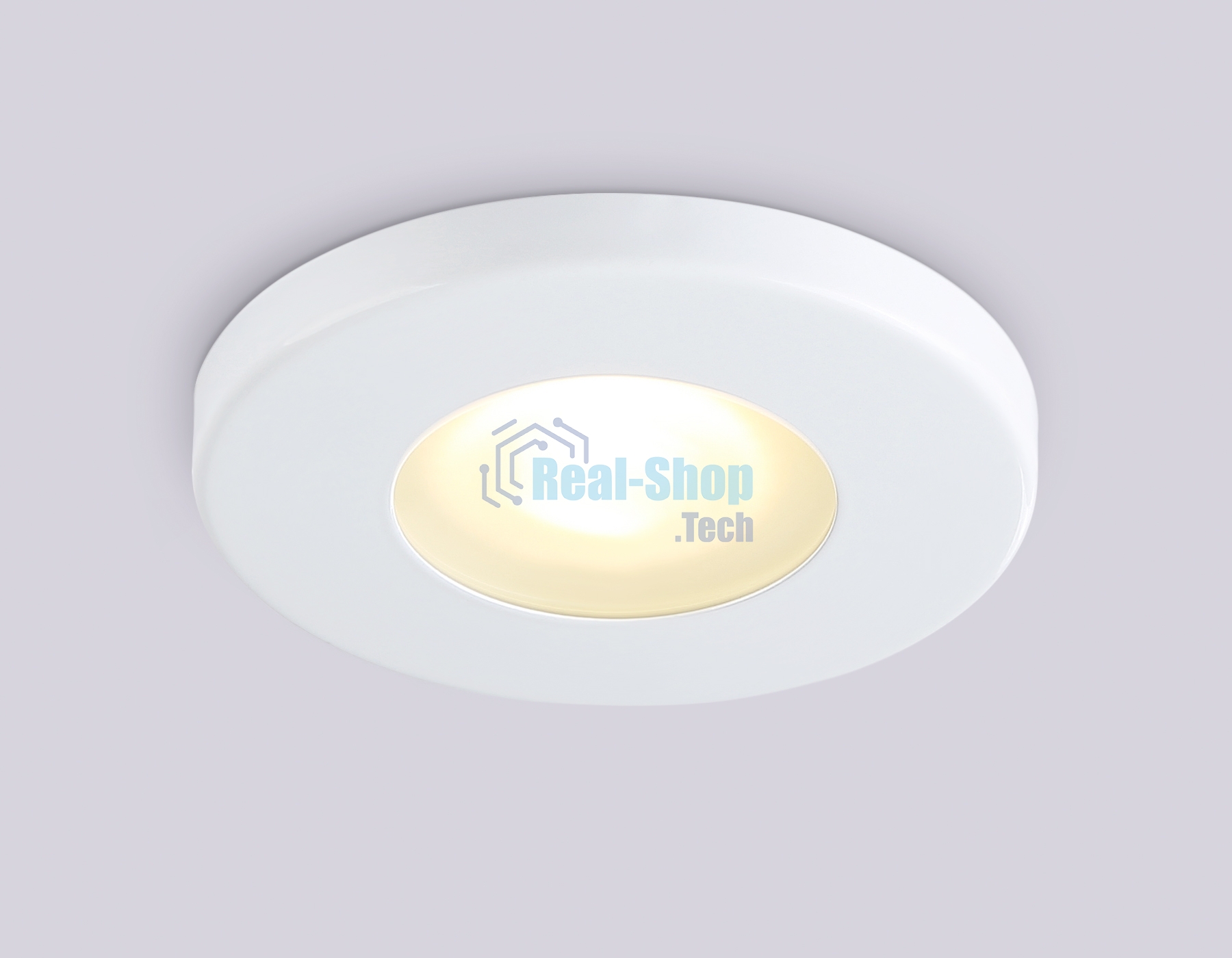 Светильник Ambrella light TN1180 WH белый IP44 GU5.3 D85*34