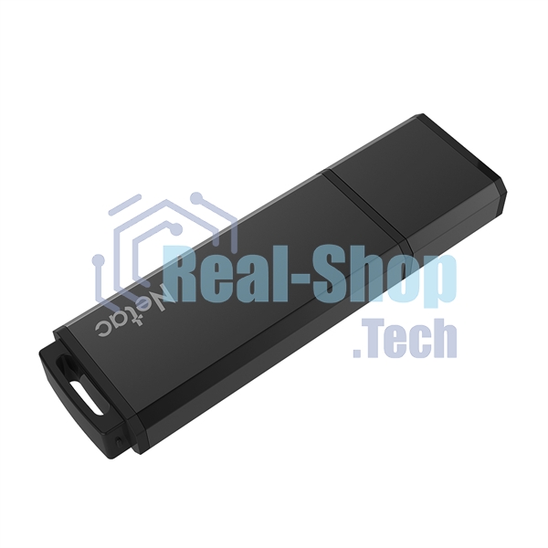 Флешка USB Netac U351 (NT03U351N-032G-32BK), 32Gb, USB 3.0, R/W 110/45, черный