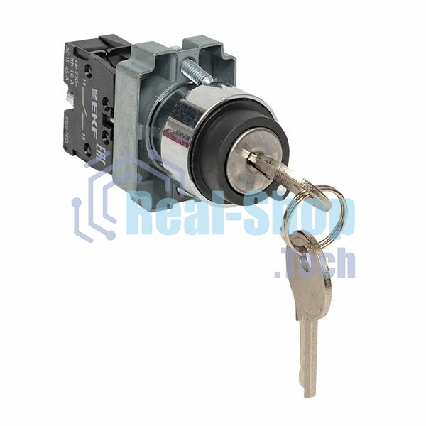 Переключатель BG21 2P с замком не возвратный NO EKF PROxima xb2-bg21 EKF