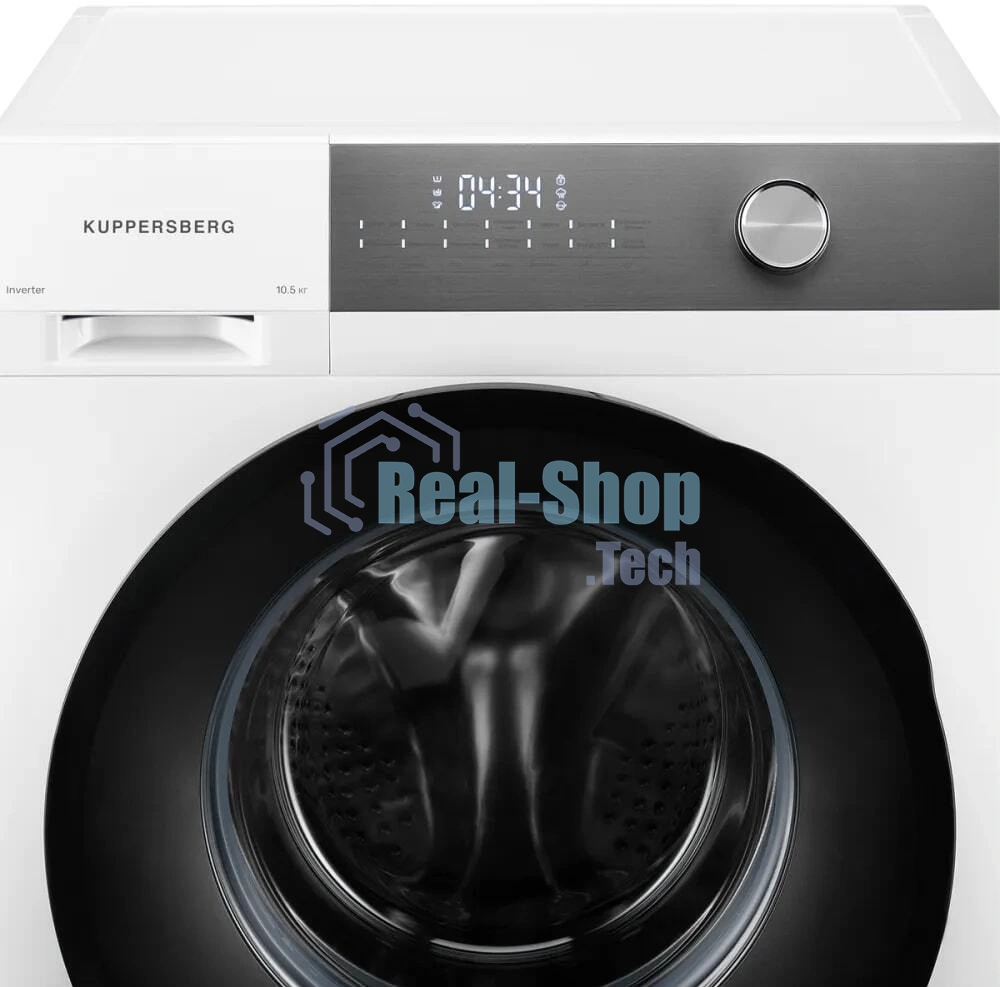 Стиральная машина Kuppersberg WM 610 W белая, загрузка фронтальная 10.5кг, 1400 об/мин., класс: A+++
