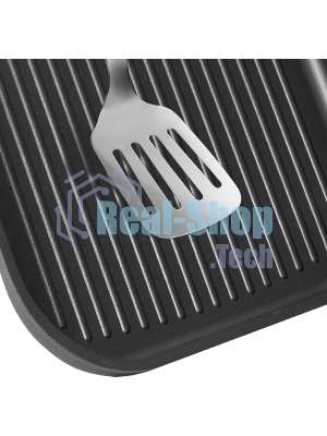 Сковорода-гриль Rondell Escurion Grey RDA-1124, 28 см, без крышки, серый