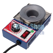 Паяльная ванна Rexant, модель R38F, 100 Вт, ø 38 мм, 200-480 °C, бессвинцовая