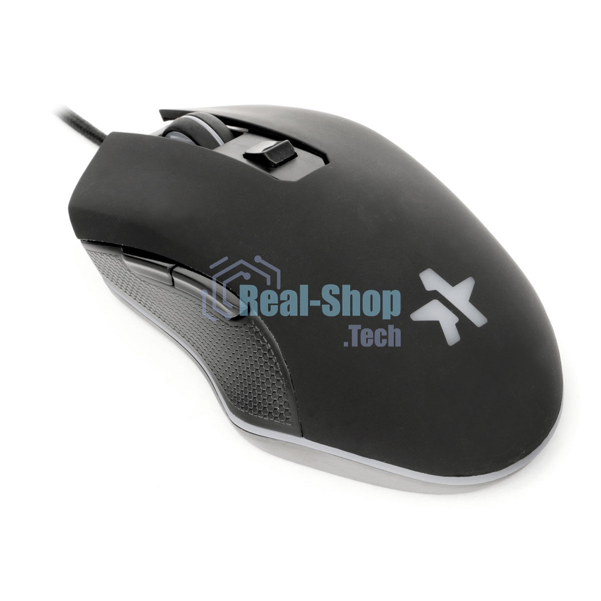 Мышь проводная Гарнизон GM-780G черный, 2400 dpi, USB, кнопки - 6