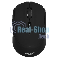 Мышь беспроводная Acer OMR040 черный, 1600 dpi, радиоканал, USB, кнопки - 6