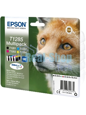 Картридж струйный Epson T1285 C13T12854012 4цв. набор карт. для Epson S22/SX125